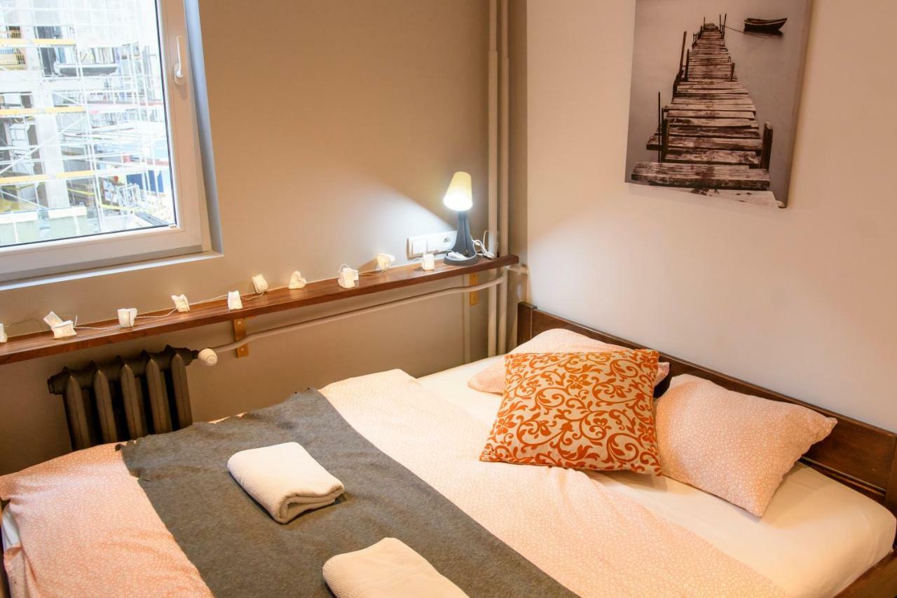 Ferienwohnung Chmielna Wood Lux Warschau Exterior foto